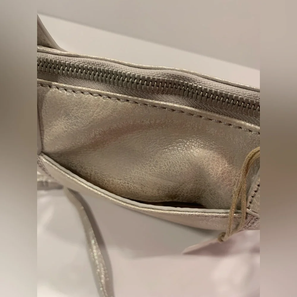 Hobo Kingston Mini Tote Bag Color Silver - Picture 6 of 12